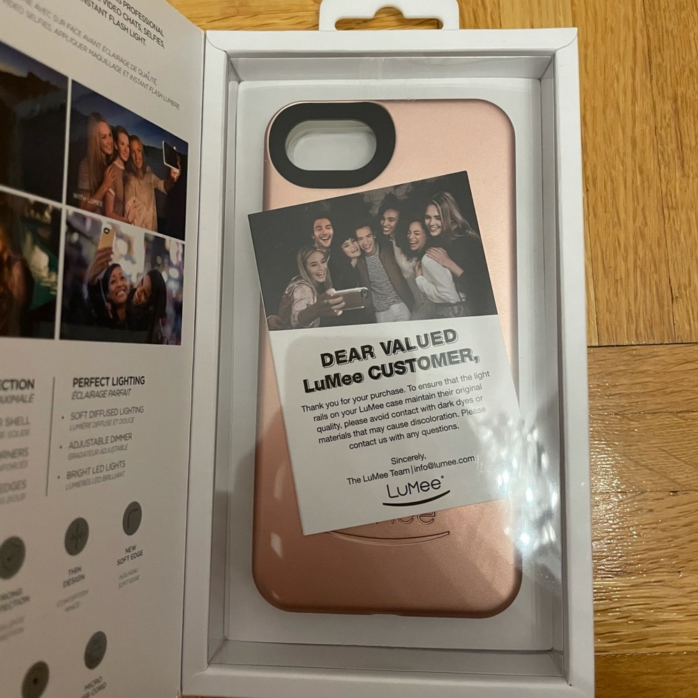 LuMee Phone Case BNIB - Picture 2 of 2